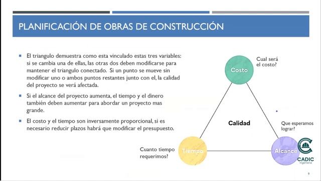 CLASE 1/4 | PLANIFICACIÓN, SEGUIMIENTO Y CONTROL DE OBRAS CIVILES CON MS PROJECT Y EXCEL смотреть онлайн