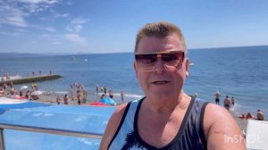 Прогулки по Алуште,июль 23. Еда в санатории «Славутич»