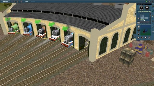 Trainz Simulator 12: Thomas Tidmouth Mainline and Edward's Branch *Building* - Part 39 смотреть онлайн