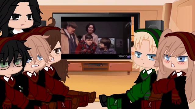 Harry potter reacts to harrys past || gacha club || sad смотреть онлайн