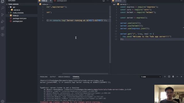 2.2. API Tutorial Middleware & Endpoints | Back End Web Development Tutorial for Beginners #webdev смотреть онлайн