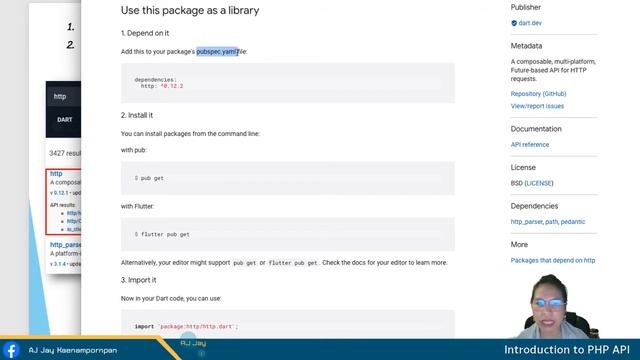 L7 Flutter with HTTP 01 Introduction to PHP API смотреть онлайн