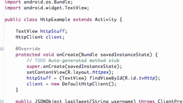 Android Application Development Tutorial - 150 - Introduction to JSON parsing смотреть онлайн