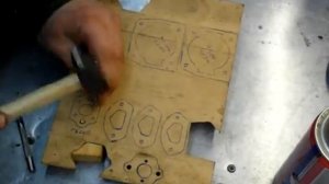 Как вырезать прокладку для бензопилы