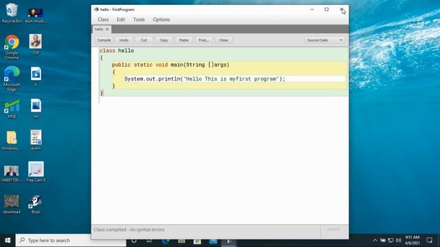How to run Java program after installation? | How do I compile and run my first Java program? смотреть онлайн