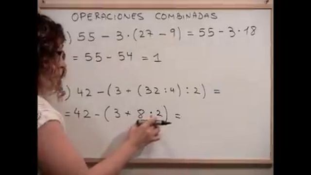 Matemáticas 1 ESO. Tema: Números naturales. Operaciones combinadas смотреть онлайн