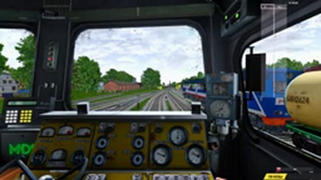 RTrainSim. Официальный мультиплеер. Zilupe v3.7. 2ТЭ116-675 смотреть онлайн