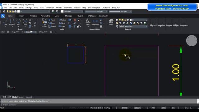 BricsCAD Tutorials | How to Manage Units & Scale Copying and Pasting Between Drawings in BricsCAD? смотреть онлайн