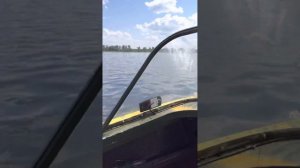 Лодка мкм (Ярославка ) с мотором tohatsu 18 на ходу