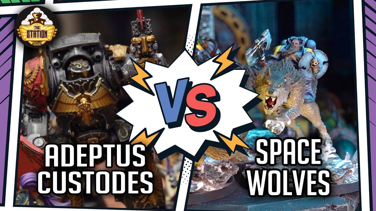 Adeptus Custodes Vs Space Wolves I Battlereport 2000pts I Warhammer 40000