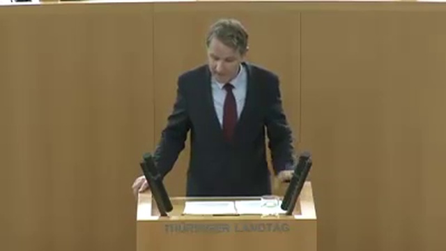 Björn Höcke (AfD) - Rede Zum Thüringen-Monitor 2018
