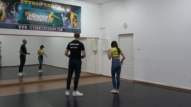 International Bachata Flash Mob 2019 - Tutorial part 5 смотреть онлайн