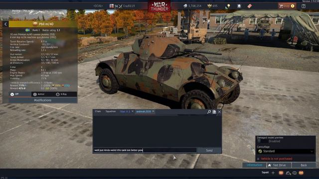 War Thunder Pbil m /40 (Direct Hit) смотреть онлайн