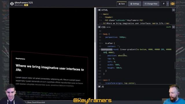 LIVE: Cinematic Animation | @keyframers 3.21 смотреть онлайн