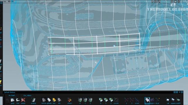 The Complete Guide to 3D Automotive Modeling Alias Tutorial Lesson 11 Rear Bumper 1 смотреть онлайн