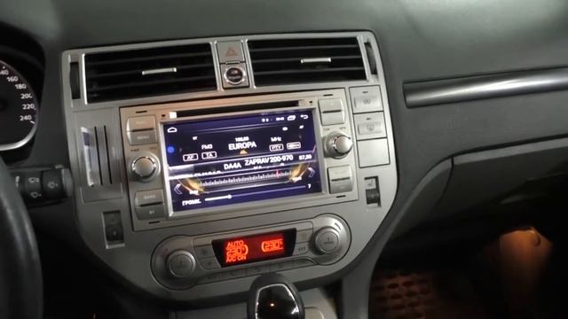 Магнитола LeTrun на Ford Kuga 2011 года смотреть онлайн