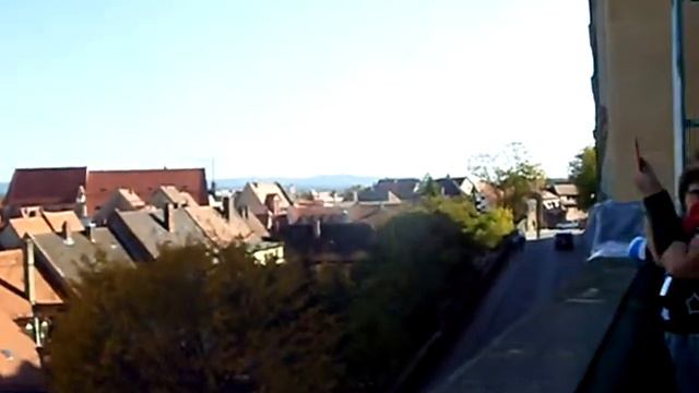 Бамберг, вид на город из сада роз смотреть онлайн