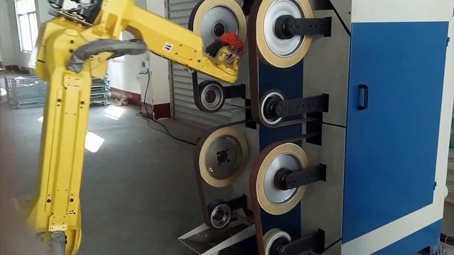 Человек больше не нужен. Автоматическая шлифовка металла. смотреть онлайн