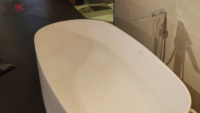 Отдельностоящая ванна Linda X от Ideal Standard. Обзор ТТХ ванны из искусственного мрамора смотреть онлайн