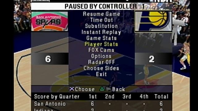 fox sports nba basketball 2000 ps1 смотреть онлайн