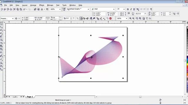 Corel draw tutorial how to make Attractive Desing in Corel Draw смотреть онлайн