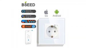 BSEED Mvava Wi-Fi розетки ЕС Стандартный умный дом улучшение интеллигентая (ый) розетка