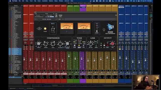 Universal Audio UAD API 2500 Bus Compressor Plug-in Demo смотреть онлайн