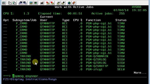 IBM i HTTP Instances смотреть онлайн