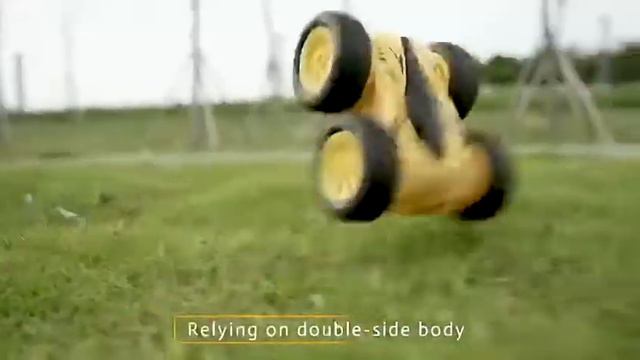 3.7 inch RC Car 2.4G 4CH Double-sided bounce Drift Stunt Car Rock Crawler Roll Car 360 Degree Fl... смотреть онлайн