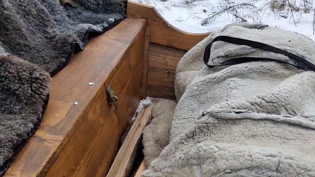 Лошади зимой, прогулка на санях!!! смотреть онлайн