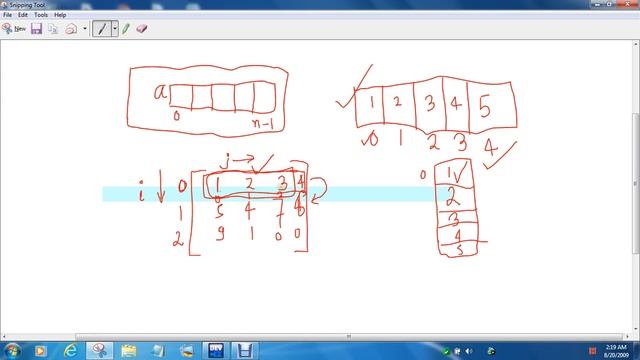 What is 1d and 2d array in C? смотреть онлайн