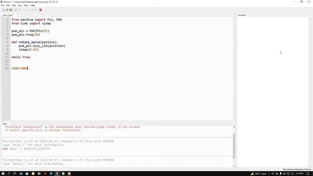Rotate Your Servo Motor with Micropython and Raspberry Pi Pico | Servo | Micropython | RPI PICO || смотреть онлайн