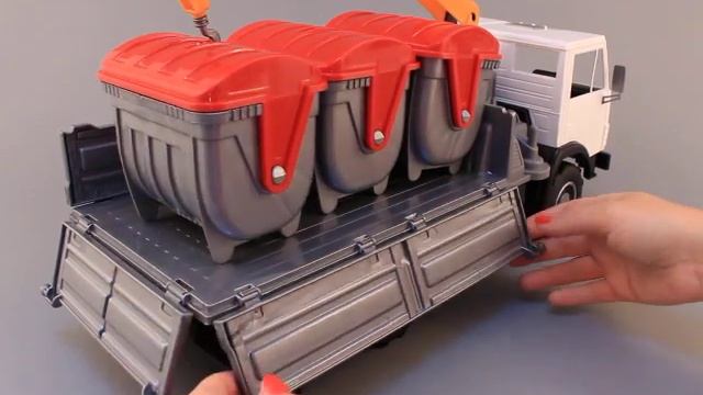 Сметовоз с три контейнера-47 см. смотреть онлайн