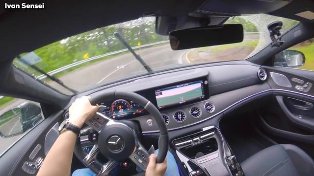 2019 MERCEDES AMG GT 63 S 4-Door Coupe POV Test Drive V8 BRUTAL Sound 639HP 4MATIC+