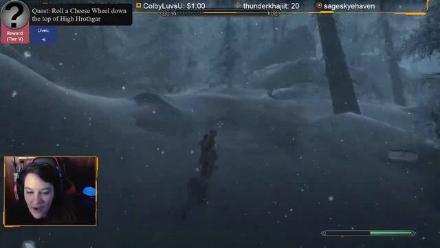 Skyrim But Chat Decides My Fate! The Quest of the Cheese Wheel! смотреть онлайн