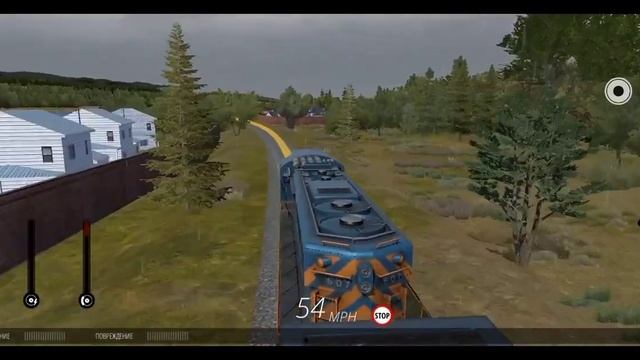 Играю в ИГРУ Train PRO USA. ПЕРЕВЕРНУЛСЯ НА ПОЕЗДЕ?? смотреть онлайн