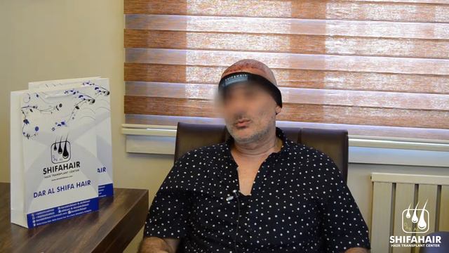 Пациент из Беларуси которому была проведена пересадка в клинике Shifahair, смотреть онлайн