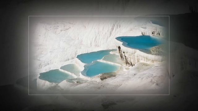 БЕЛОСНЕЖНЫЕ ТЕРРАСЫ ТРАВЕРТИН ПАМУККАЛЕ (Pamukkale Travertenleri, Turkey) (2) смотреть онлайн