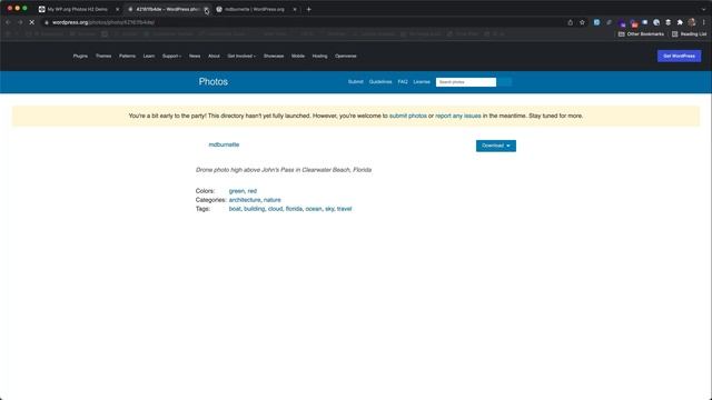 WP Photo Directory API Demo смотреть онлайн