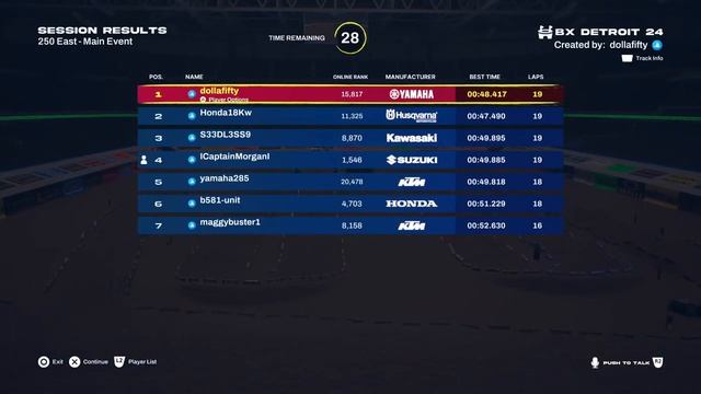 Supercross 6 - Detroit 2024 BX Series смотреть онлайн