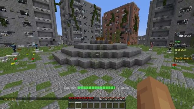 Голодные игры в майнкрафт с оружием!? №2 смотреть онлайн