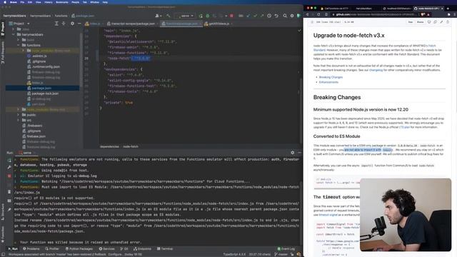 Automating harrymackbars.com (NodeJS, Firebase, Puppeteer, Elastic Search, React) | Part 1 смотреть онлайн