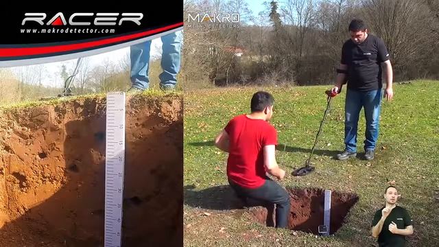 Makro Racer Dedektör Toprak testi işaret dili ile birlikte смотреть онлайн