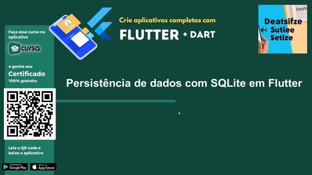 Aula 254 - Persistência de dados com SQLite em Flutter - Crie apps com Flutter + Dart. смотреть онлайн