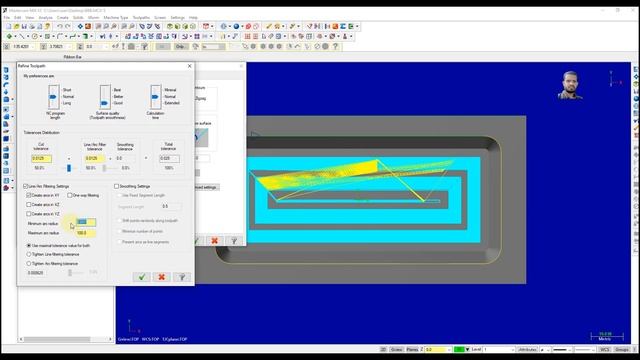 How to prepare surface Rough contour toolpath in Mastercam x5।mastercam bangla tutorial। Class:4 смотреть онлайн