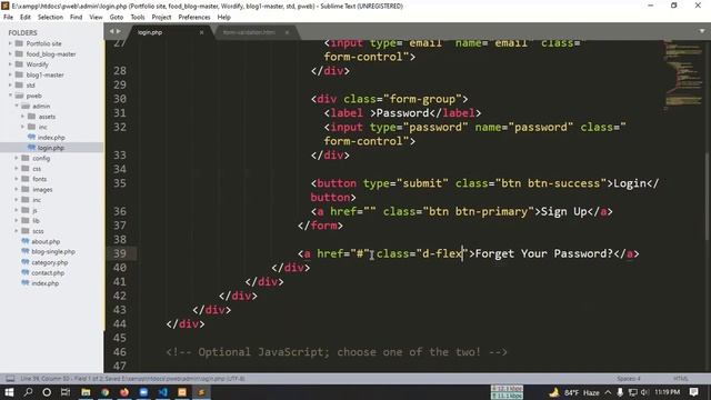 Project in PHP in Bangla : User Login Form with PHP and MySQL Creating a Login Form смотреть онлайн