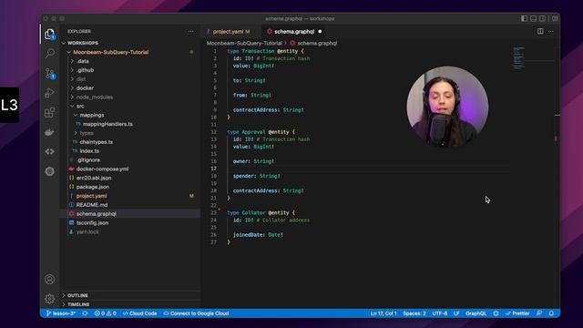 Moonbeam Course ⛓? | Lesson 3 | How to Index a Substrate Event with SubQuery смотреть онлайн