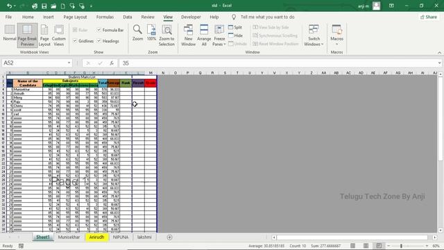 How To Setup Page for Printing In MS Excel In Telugu | Page Setup In MS Excel In Telugu | Excel смотреть онлайн