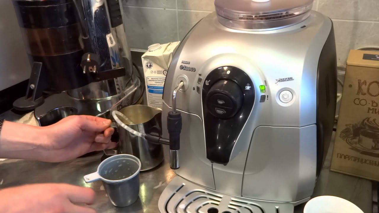 Автоматический капучинатор на Saeco смотреть онлайн