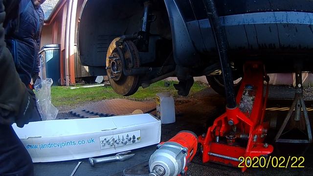 Hyundai santa fe Crd Drive shaft replacement смотреть онлайн